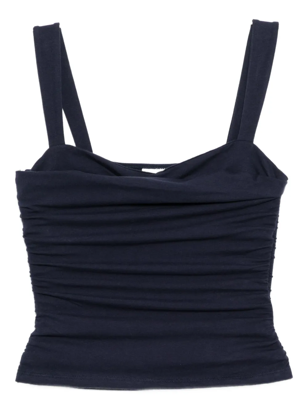 Reformation Trish Knit Top In Blue