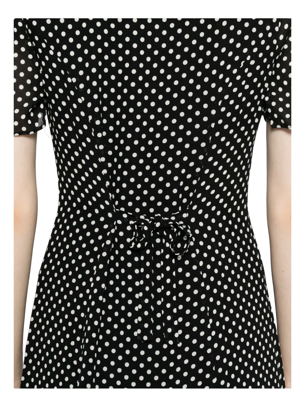 Reformation Lise Dress In Black
