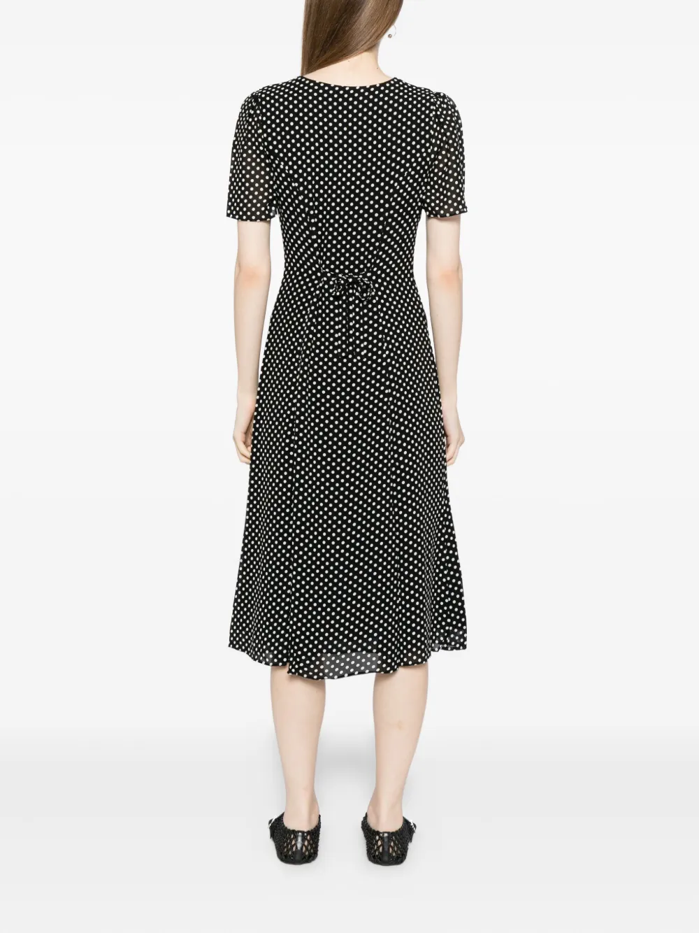 Reformation Lise Dress In Black