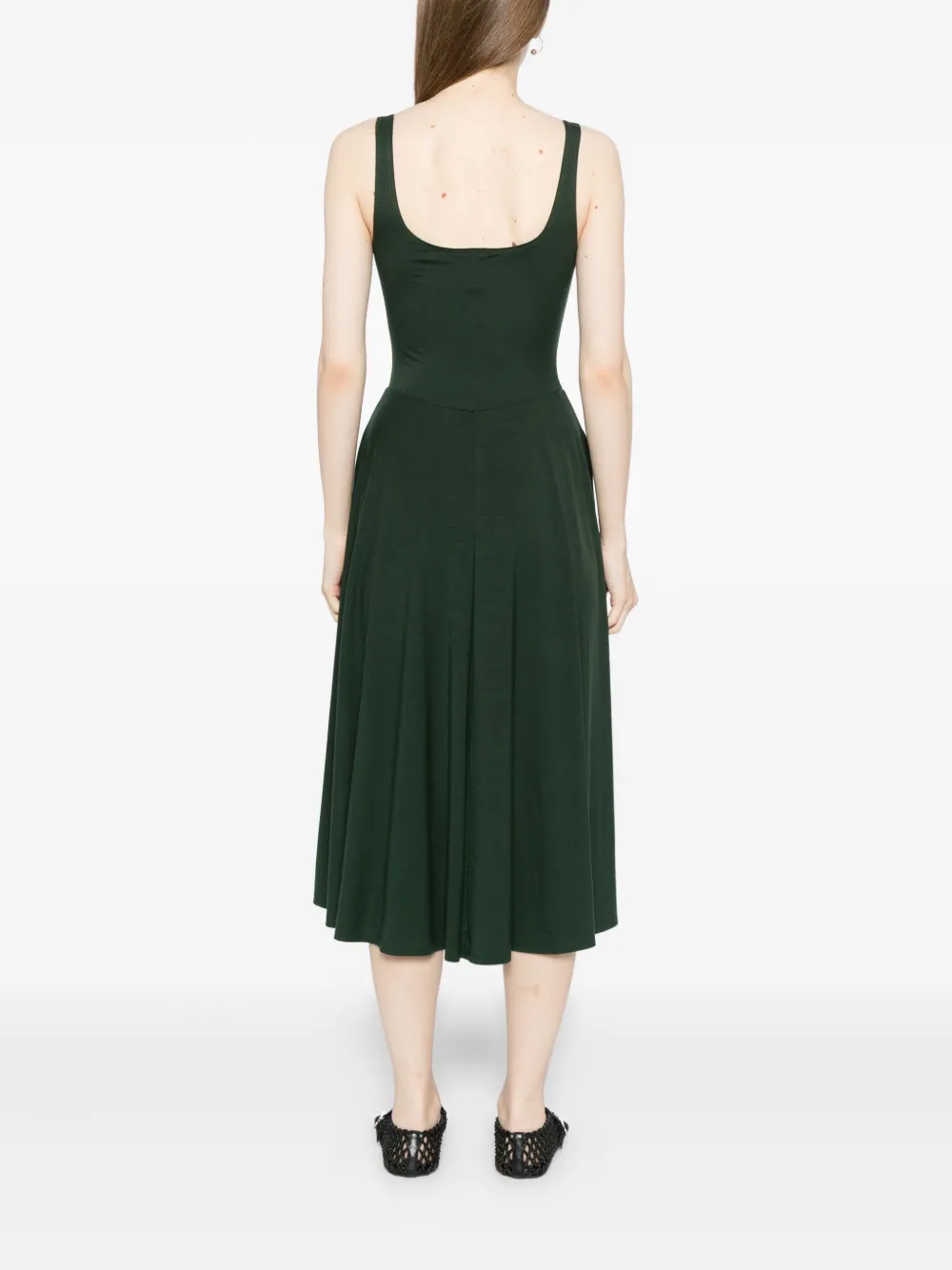 Reformation Rou Knit Dress In Black