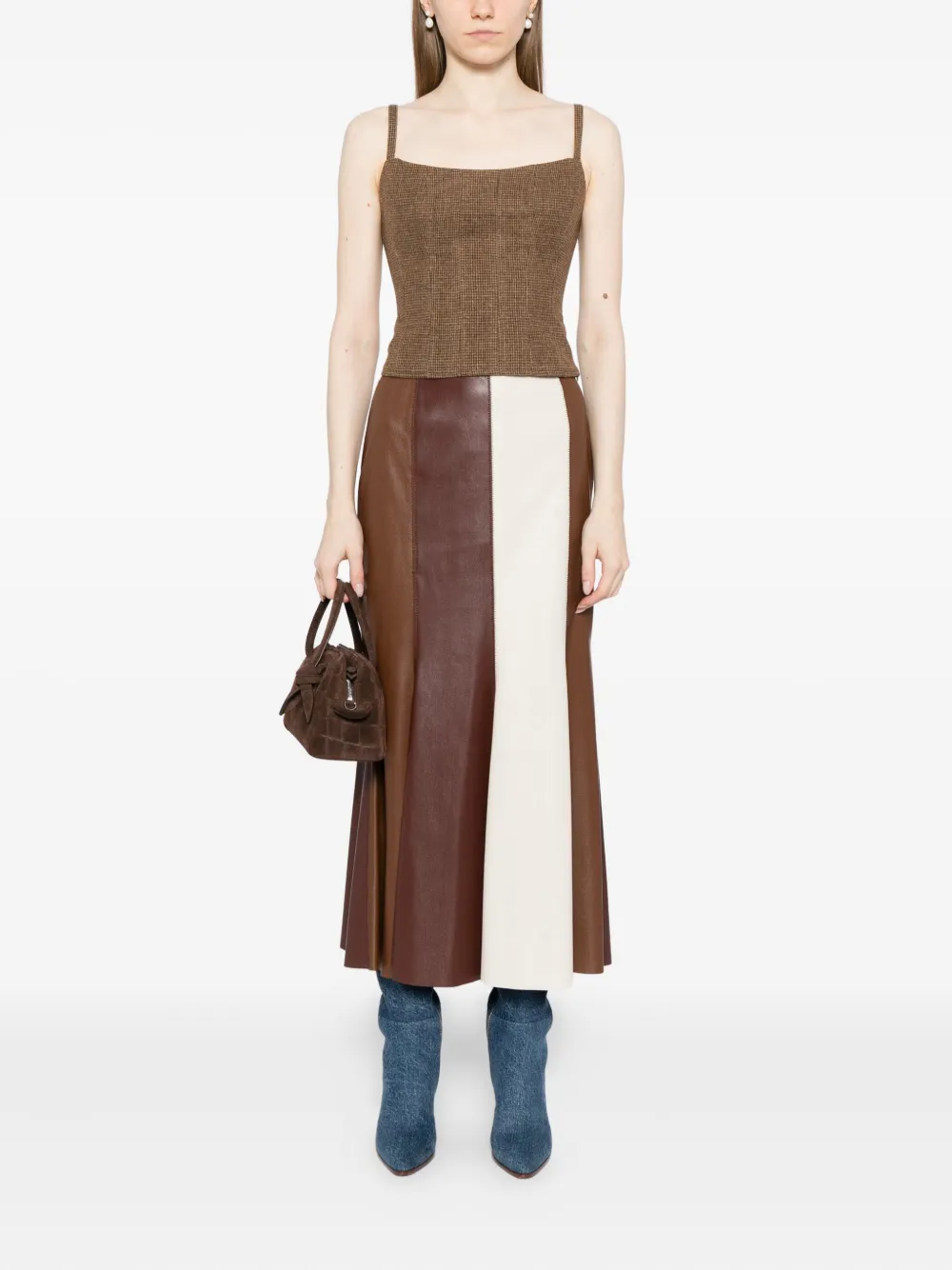 Reformation Hattie top - Bruin