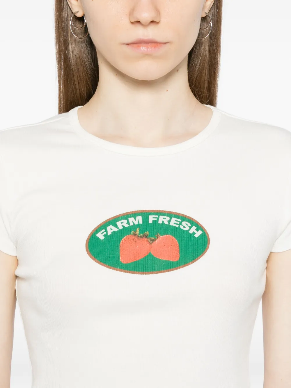 Reformation Muse T-shirt Wit