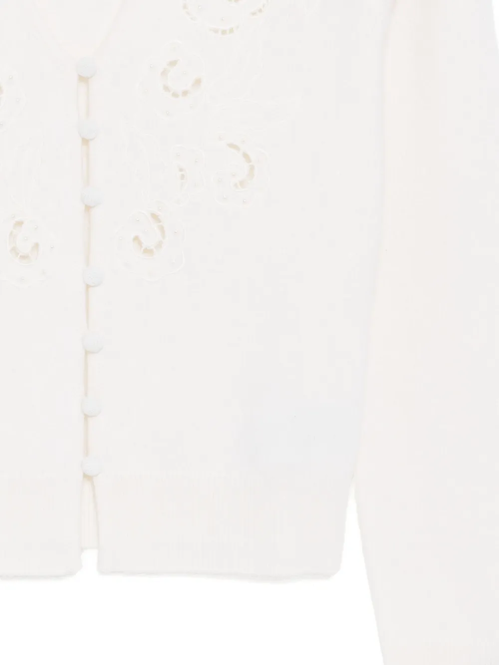 Reformation Lowen Cardigan In Neutral
