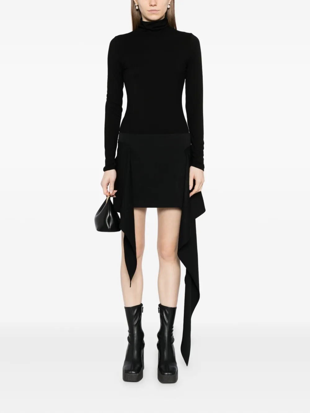 Reformation Cordelia Bodysuit In Black