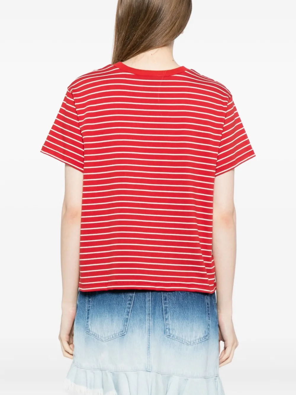 Reformation Rowan T-shirt Rood
