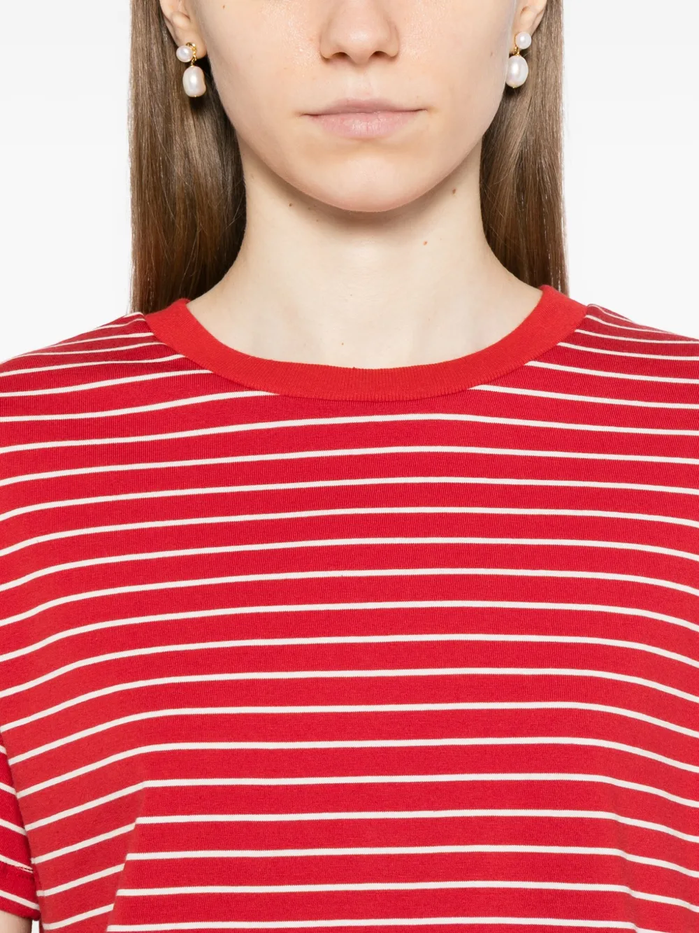 Reformation Rowan T-shirt Rood