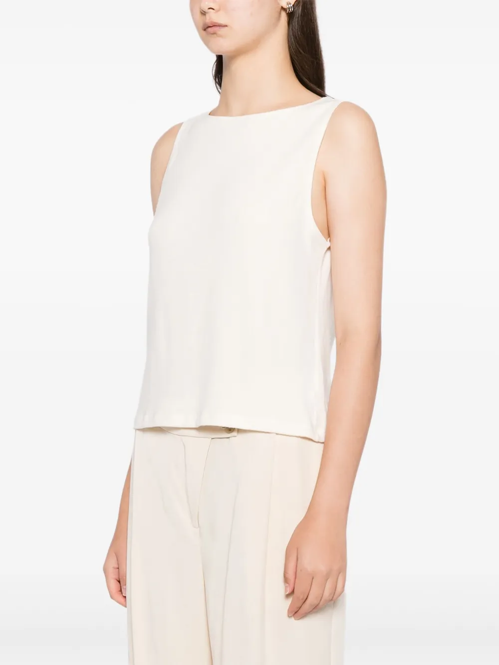 Reformation Pears top Beige