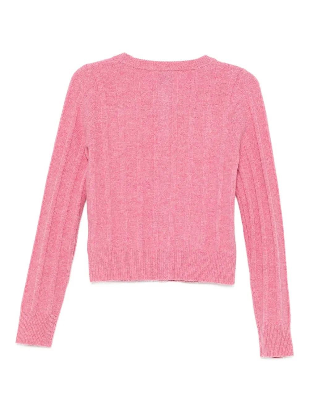 Reformation Hannah Cardigan In Pink