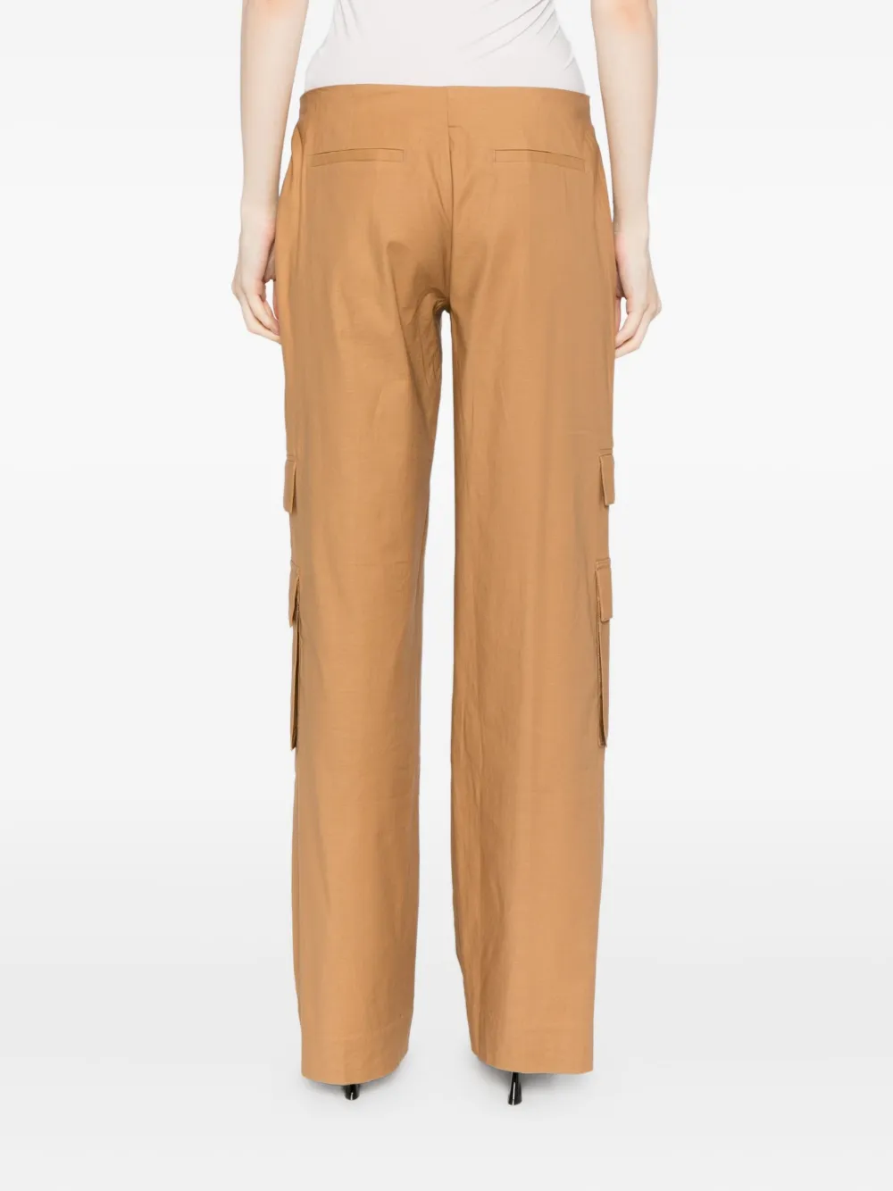 Reformation Vida Pants In Brown