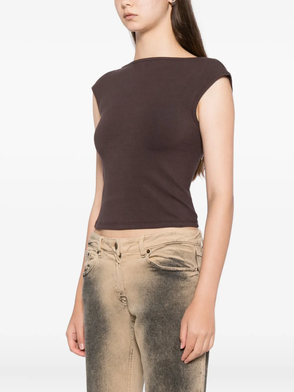 Reformation Darra top Bruin