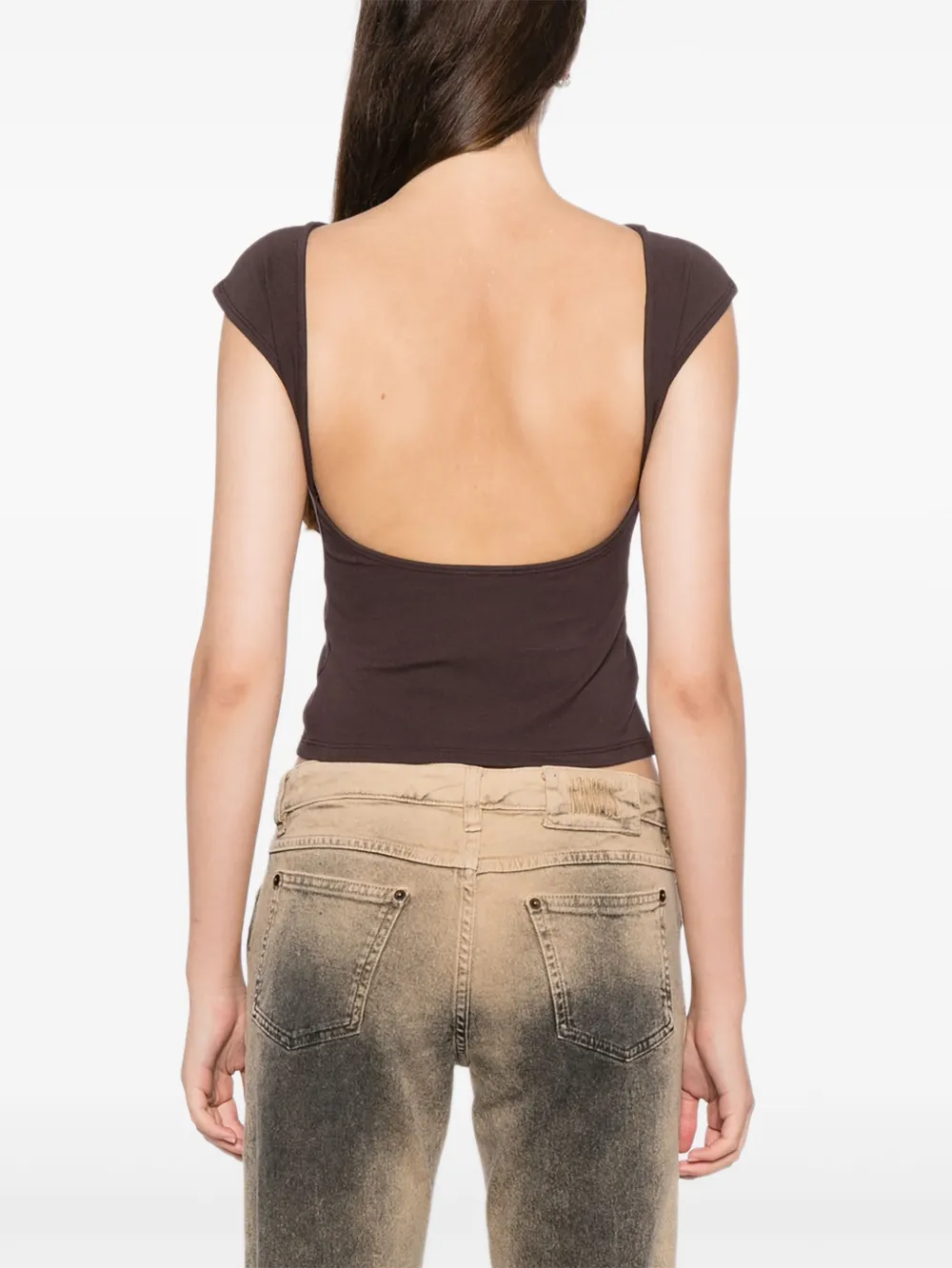 Reformation Darra top Bruin