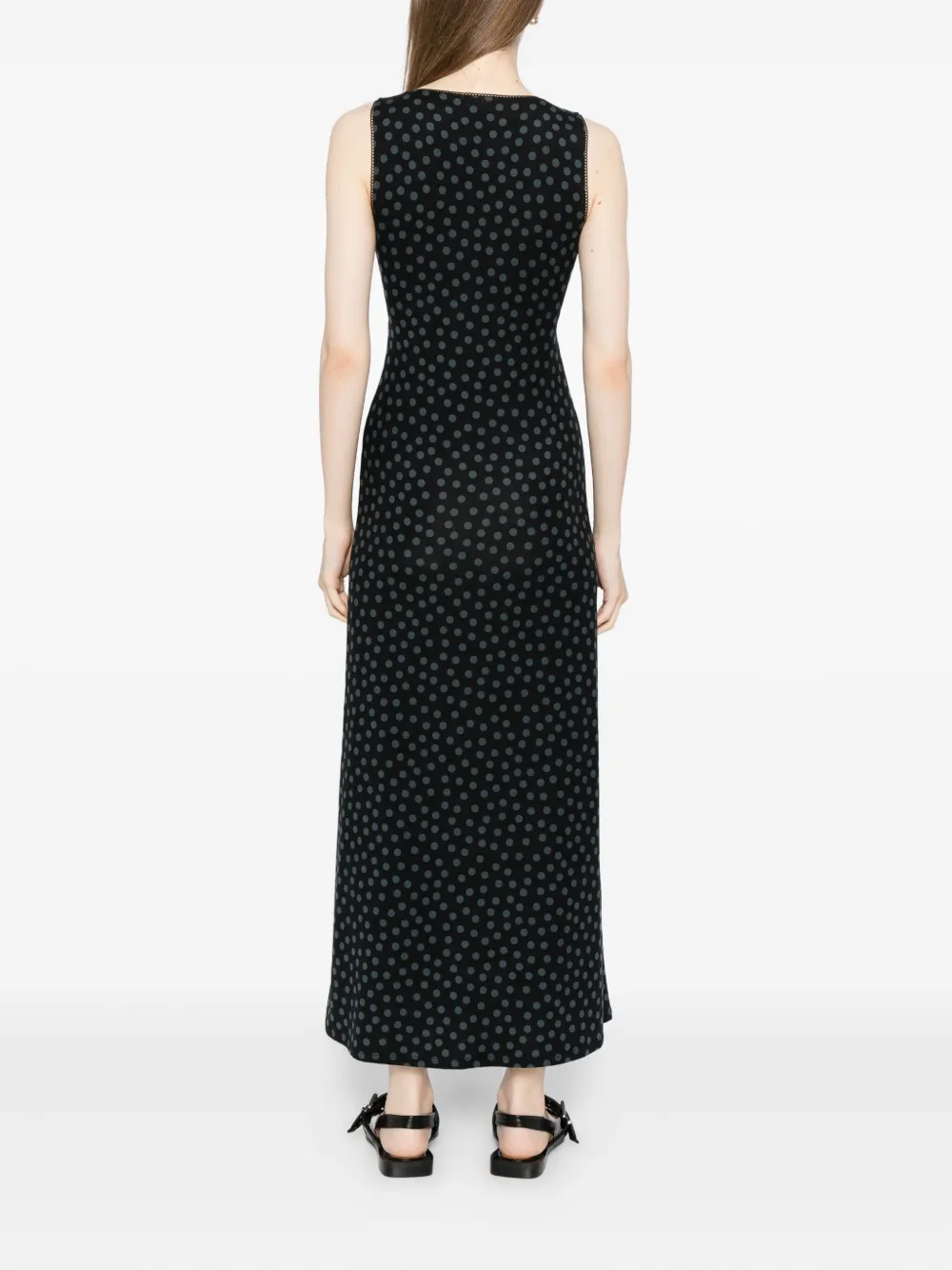 Reformation Brayden jurk Zwart