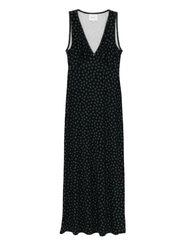 brayden sleeveless maxi dress Reformation Brayden Dress | Black