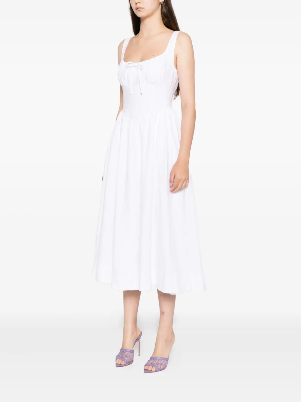 Reformation Balia jurk Wit