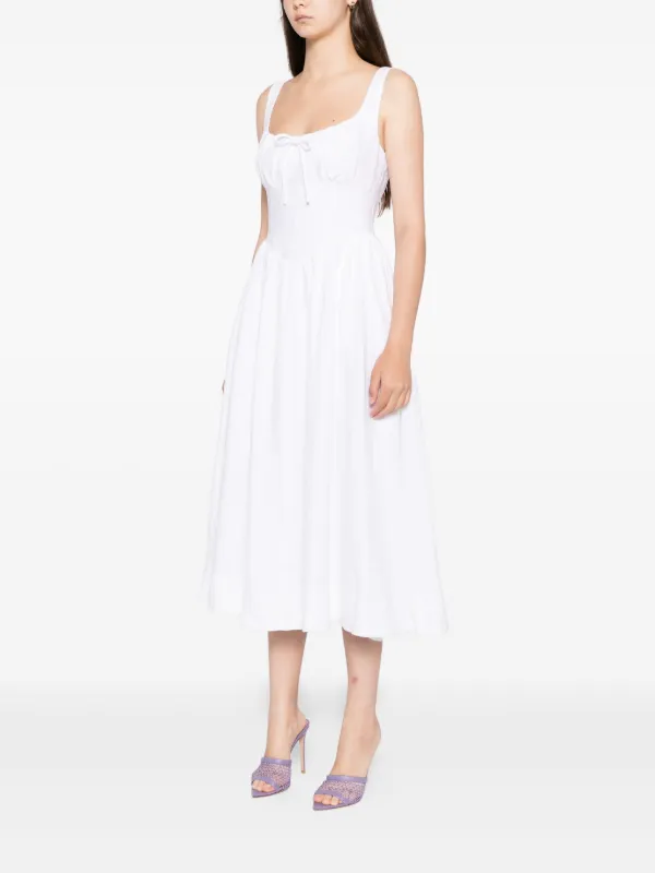 reformation balia linen dress anyau on LTK The dress is sleeveless. Reformation Balia Linen Sundress -