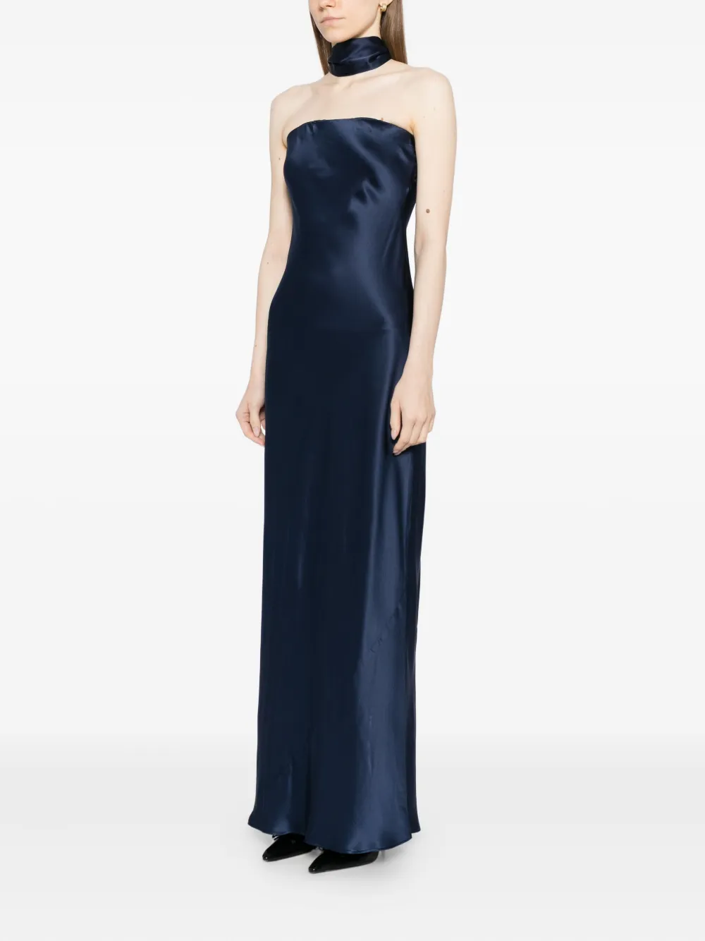 Reformation Oren dress - Blauw