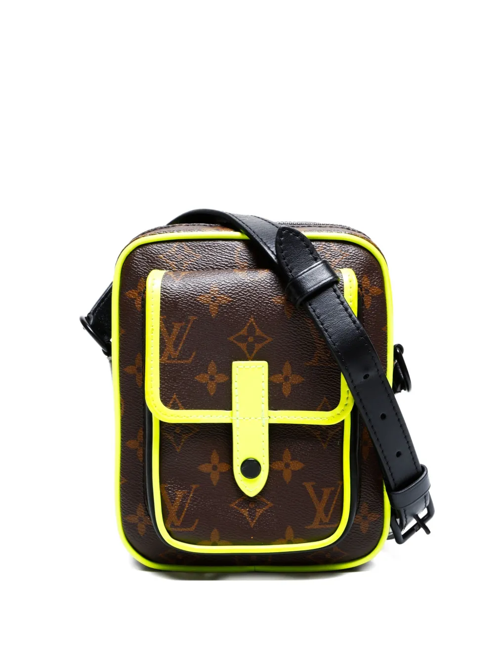 Pre-owned Louis Vuitton 2021-2025 Christopher Shoulder Bag In Brown