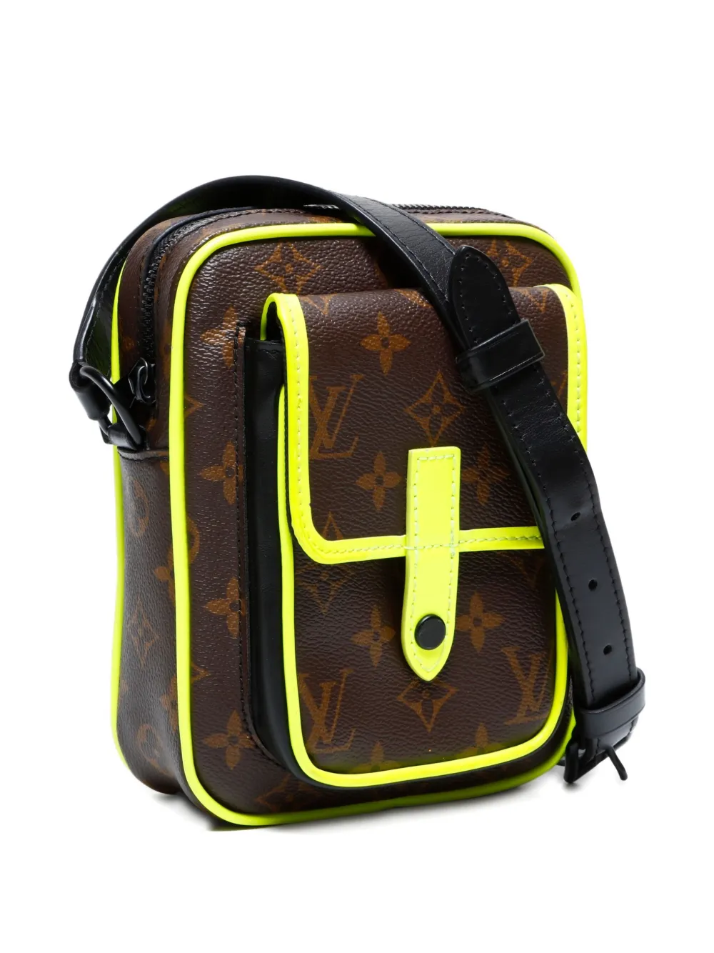 Pre-owned Louis Vuitton 2021-2025 Christopher Shoulder Bag In Brown