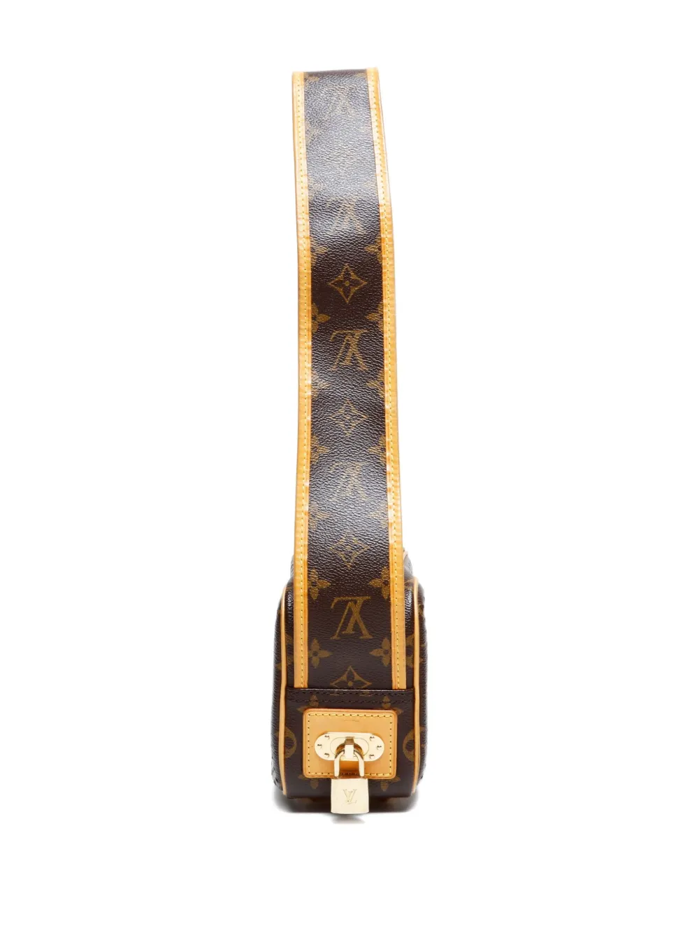 Pre-owned Louis Vuitton 2006 Mini Trocadero Shoulder Bag In Brown