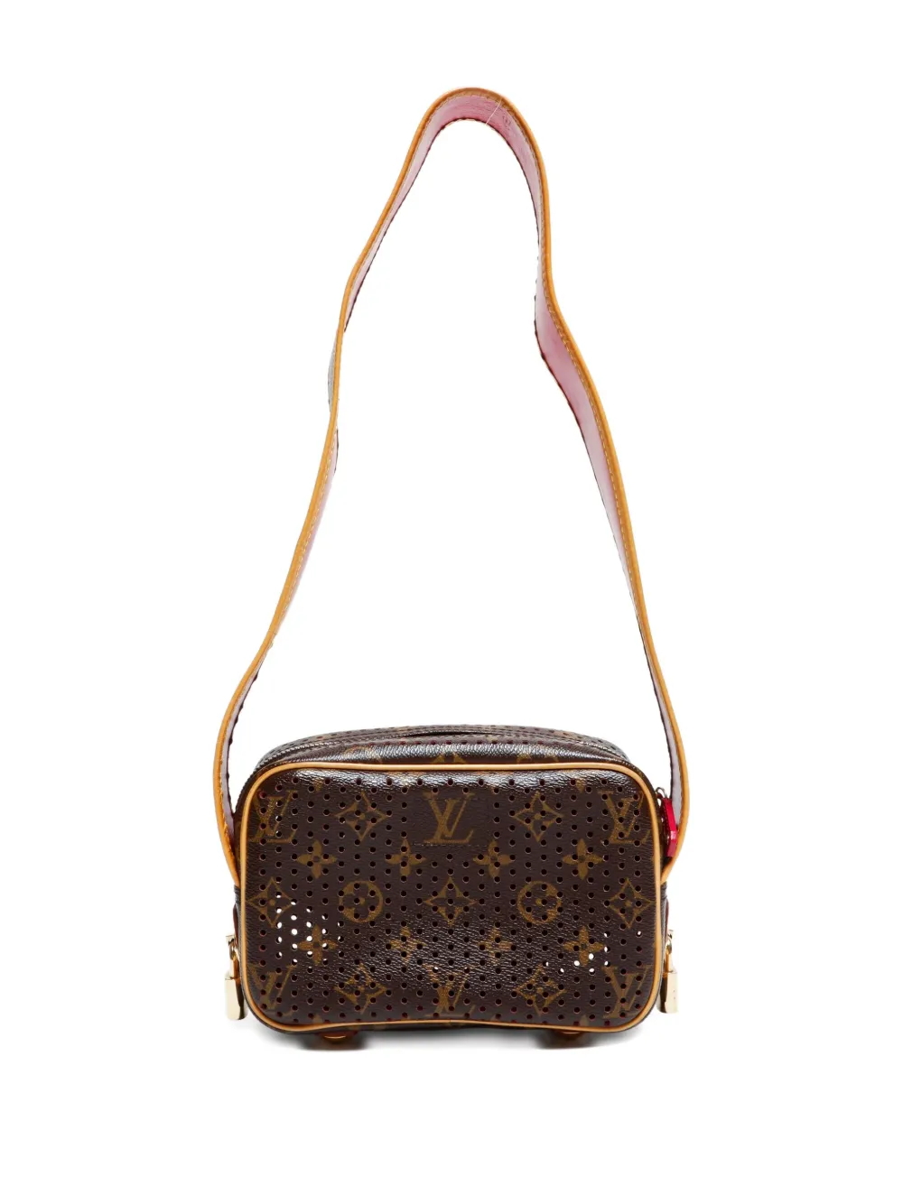 Pre-owned Louis Vuitton 2006 Mini Trocadero Shoulder Bag In Brown