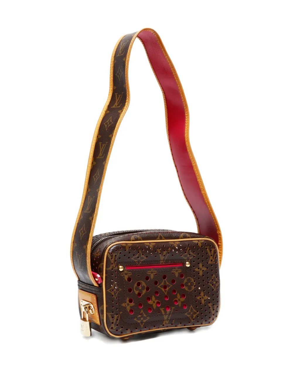 Pre-owned Louis Vuitton 2006 Mini Trocadero Shoulder Bag In Brown