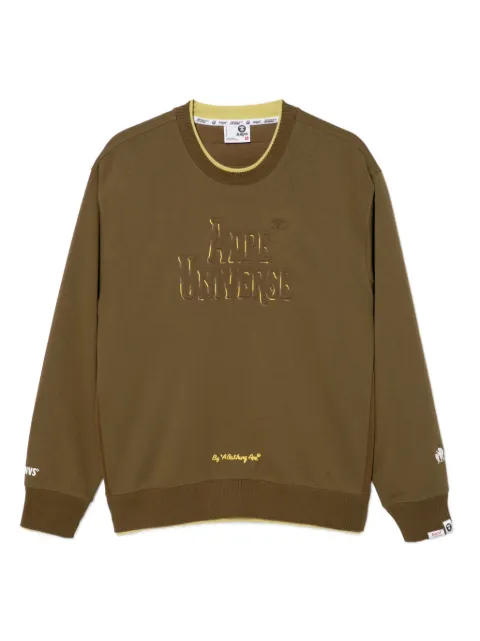 AAPE BY *A BATHING APE® logo-embossed sweatshirt