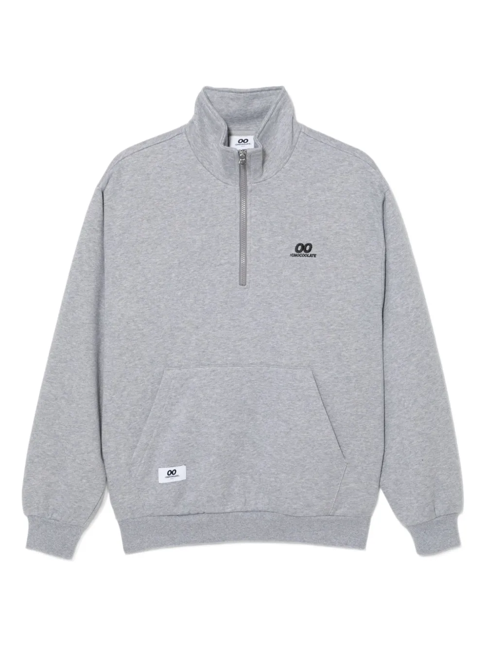 CHOCOOLATE logo zip-up sweatshirt | Grey | Image 1
