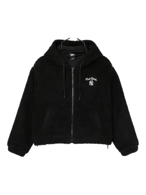 NEW ERA CAP logo fleece jacket