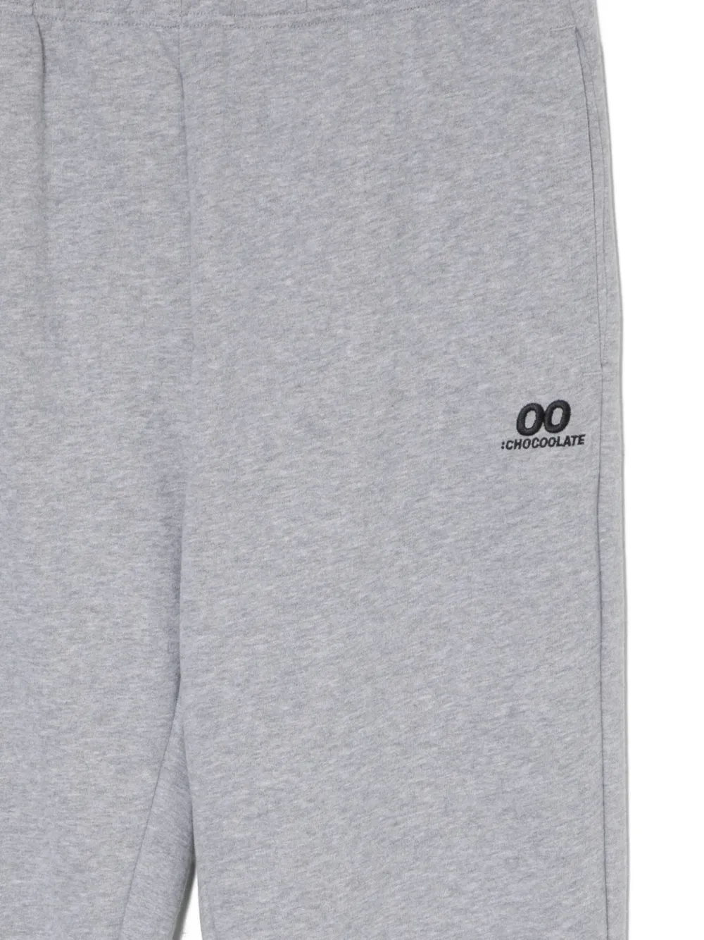 Chocoolate Embroidered-logo Cotton Trackpants In Multi