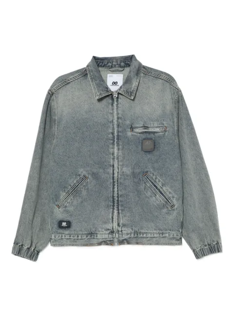 CHOCOOLATE logo denim jacket 