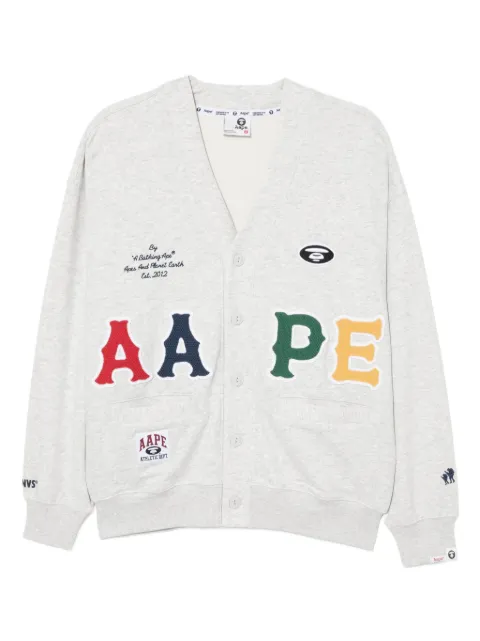 AAPE BY *A BATHING APE® logo-appliqué sweatshirt