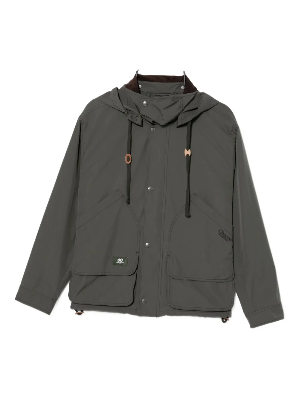 CHOCOOLATE detachable-hooded jacket - グリーン CHOCOOLATE detachable-hooded jacket - グリーン