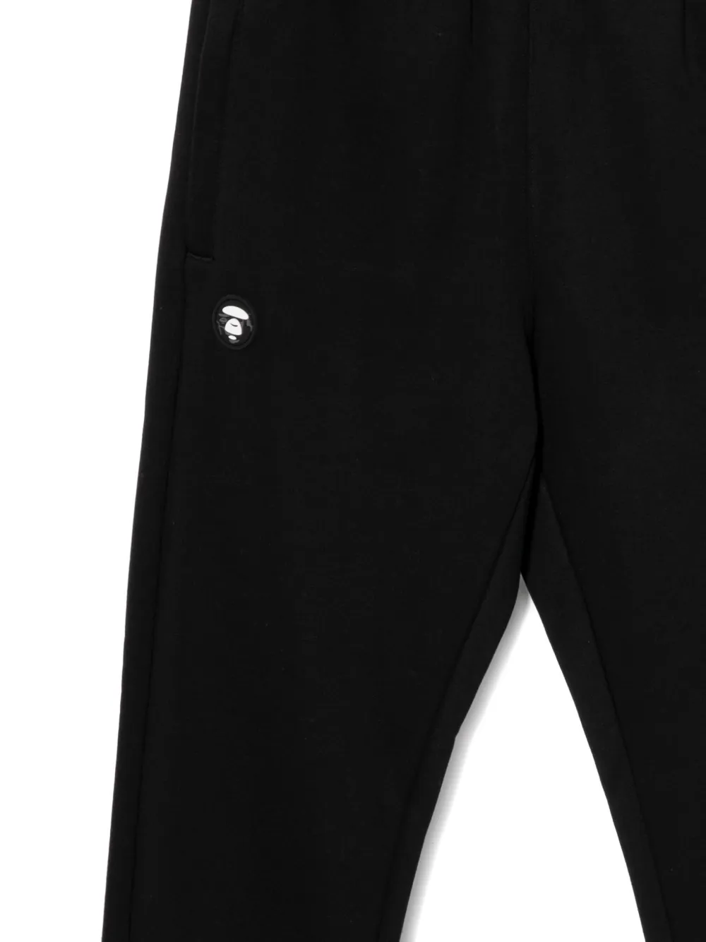 Aape By A Bathing Ape Moonface Track Trousers In Black