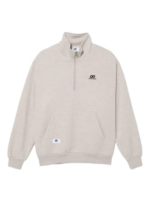 CHOCOOLATE logo zip-up sweatshirt