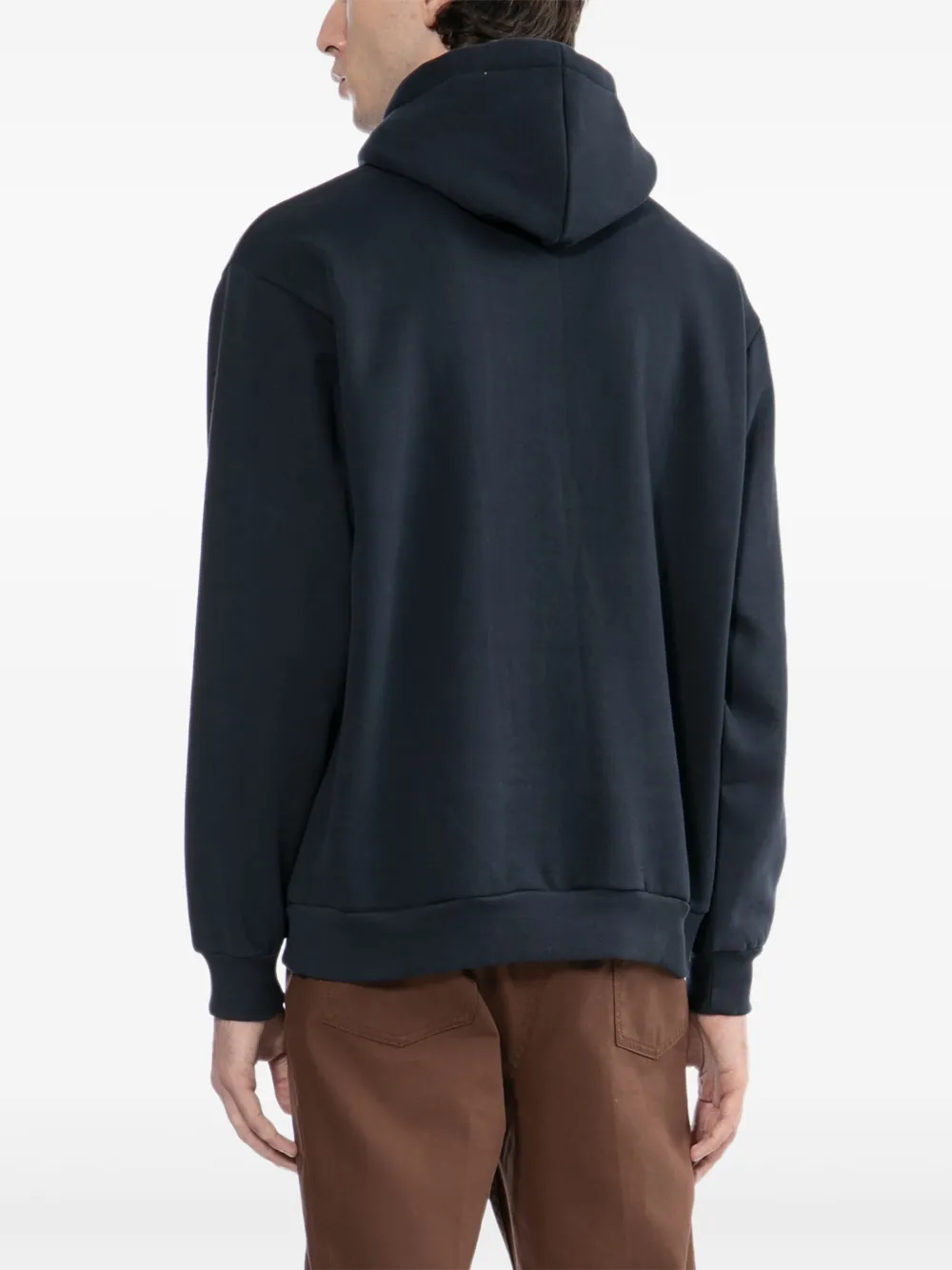 CHOCOOLATE Hoodie met logo-applicatie Blauw