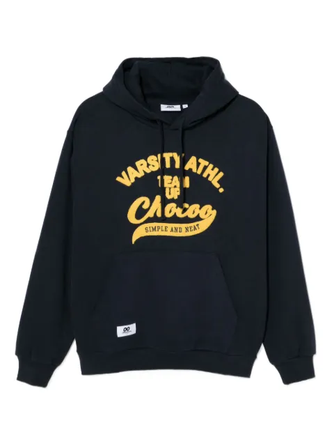 CHOCOOLATE logo-appliqué hoodie