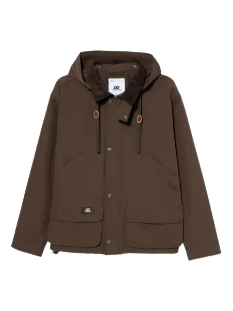CHOCOOLATE detachable-hooded jacket 