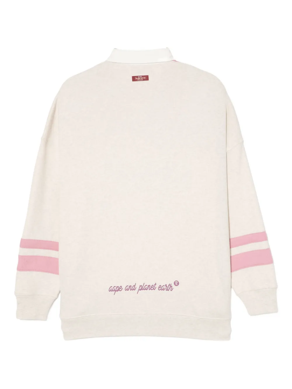 AAPE BY *A BATHING APE® embroidered-logo cotton polo top | Polo Tops | Image 2