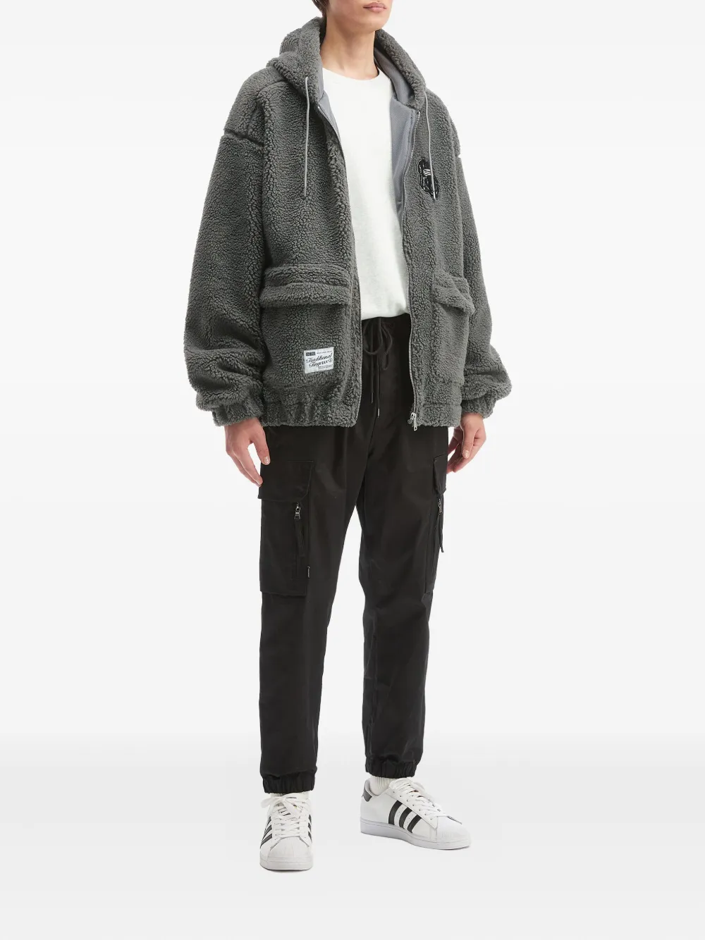 FINGERCROXX hooded fleece jacket | Hooded Jackets | Image 2