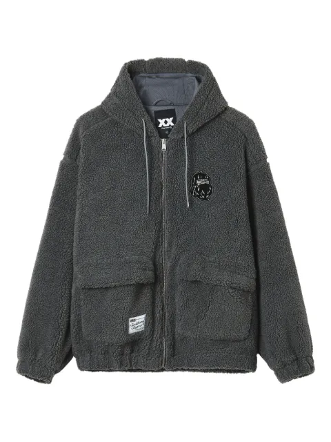 FINGERCROXX hooded fleece jacket