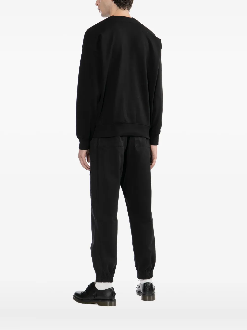 Aape By A Bathing Ape Moonface Sweatshirt In Black