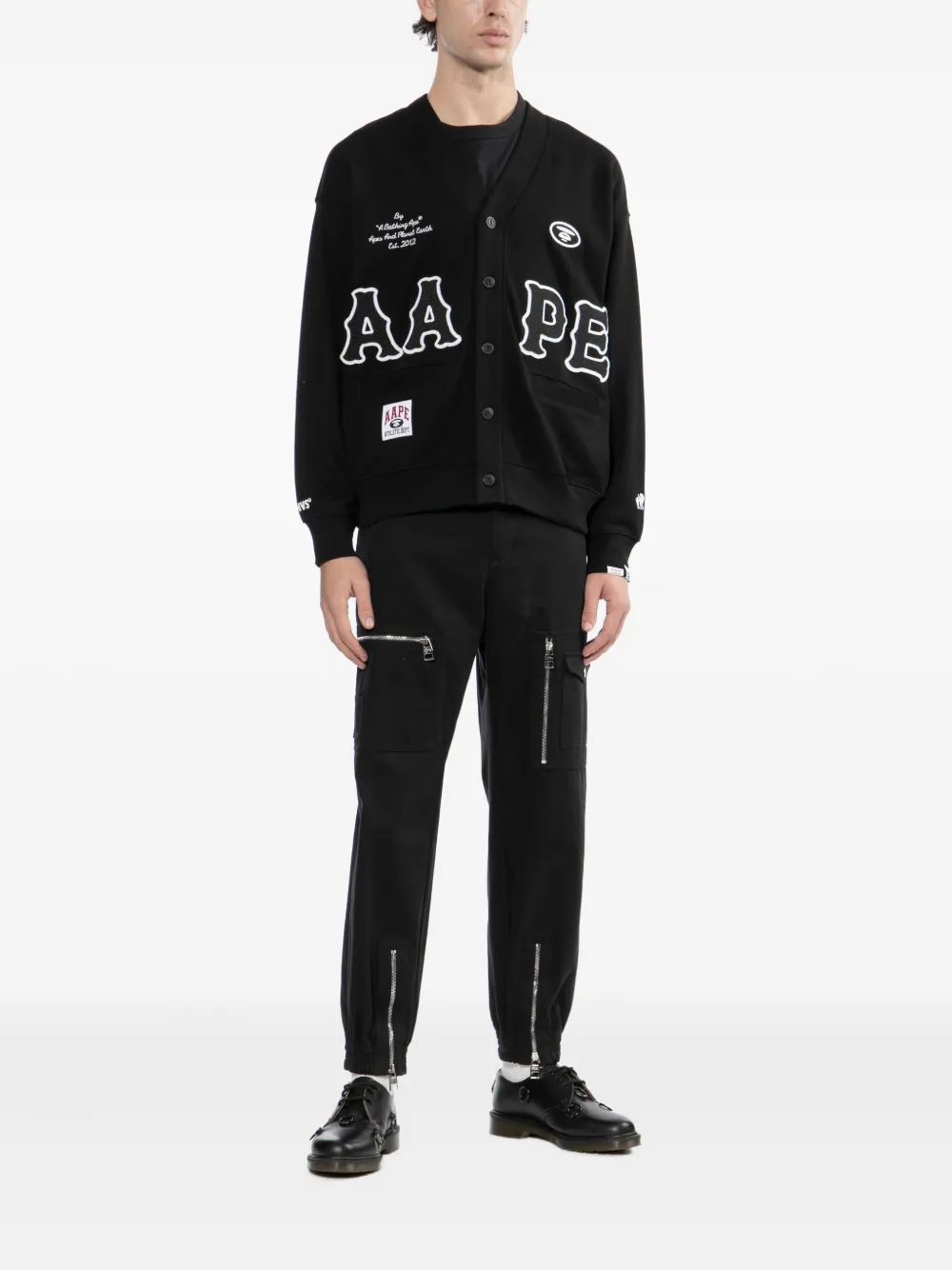 AAPE BY *A BATHING APE Moonface sweater - BKX