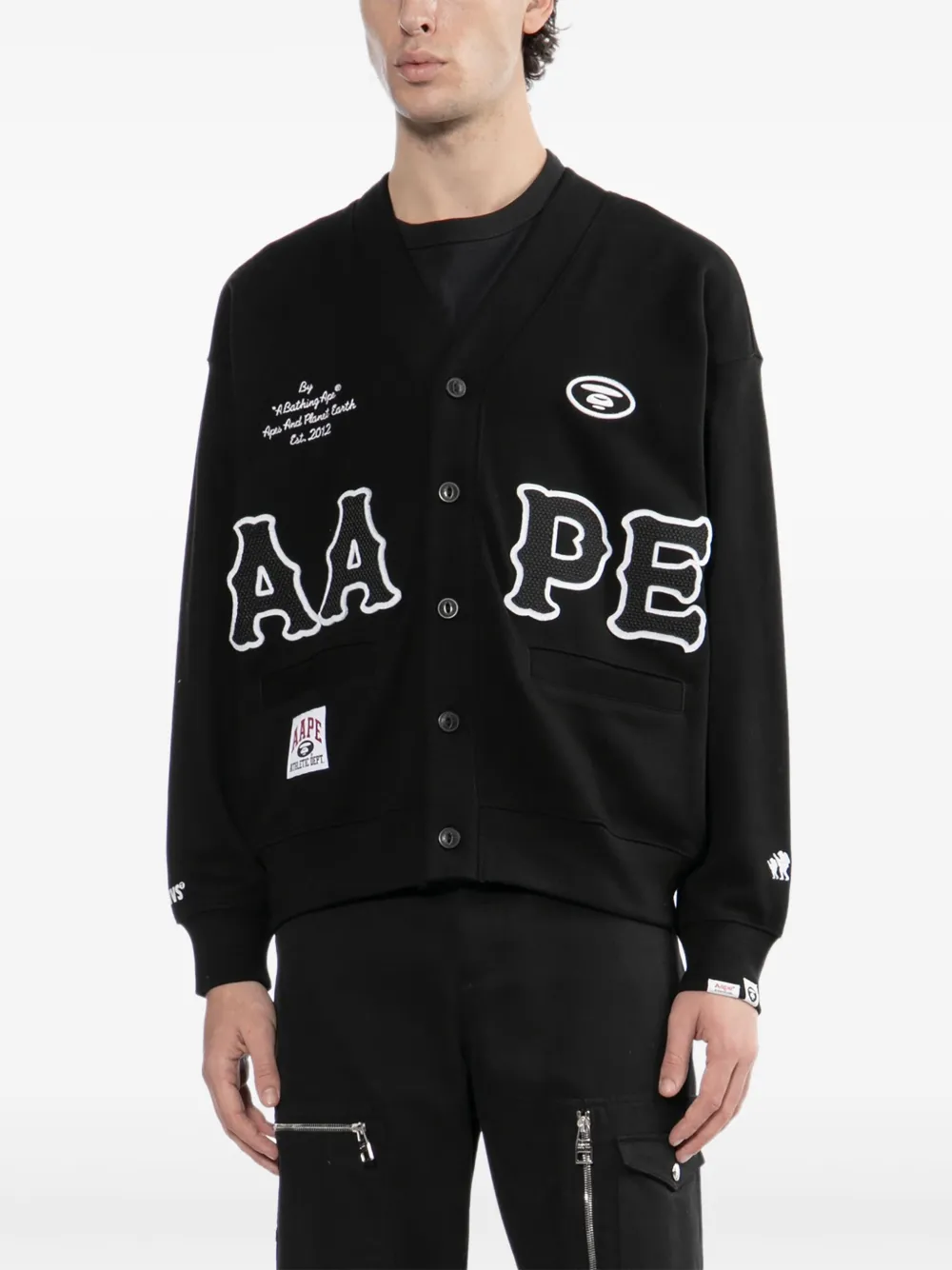 AAPE BY *A BATHING APE Moonface sweater BKX