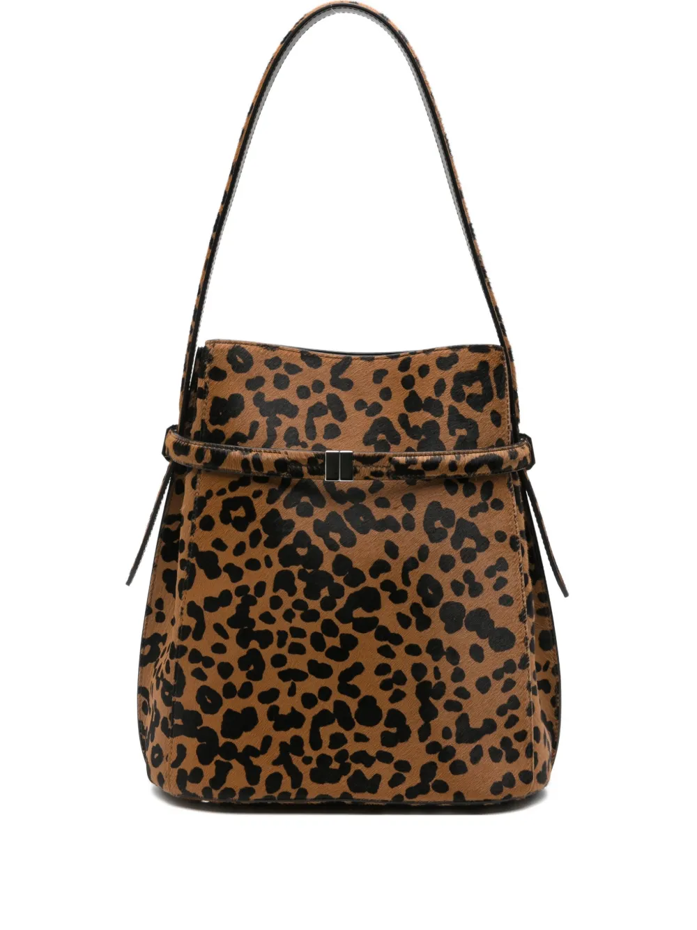 TOTEME leopard-print shoulder bag | Brown | Image 1