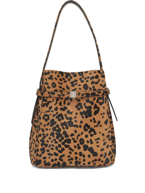 TOTEME leopard-print shoulder bag