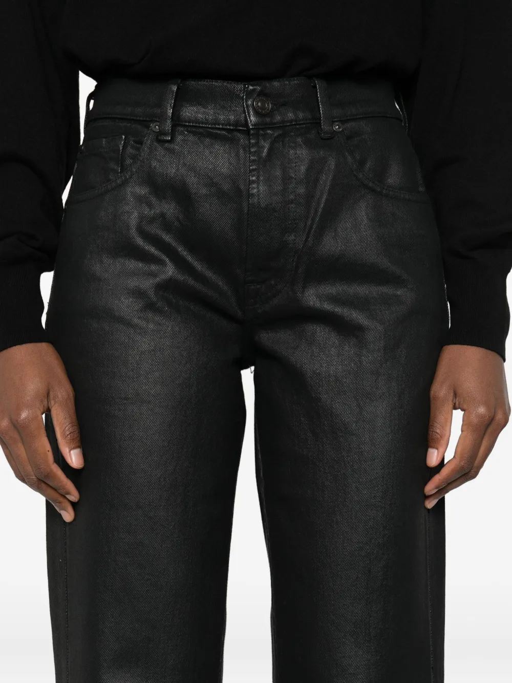 Seven Tess Denim Jeans In Black