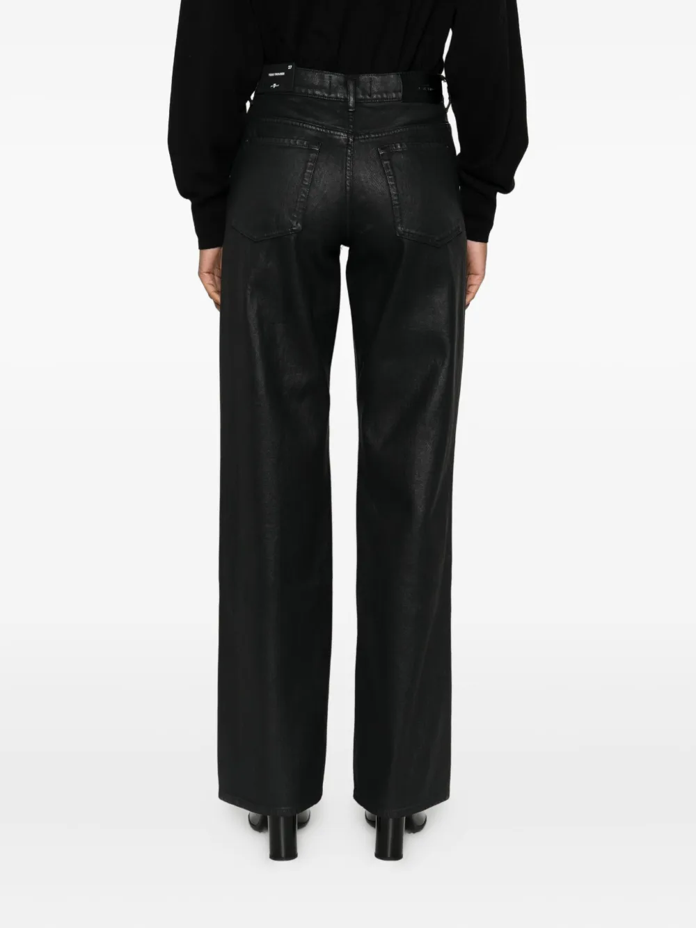 Seven Tess Denim Jeans In Black