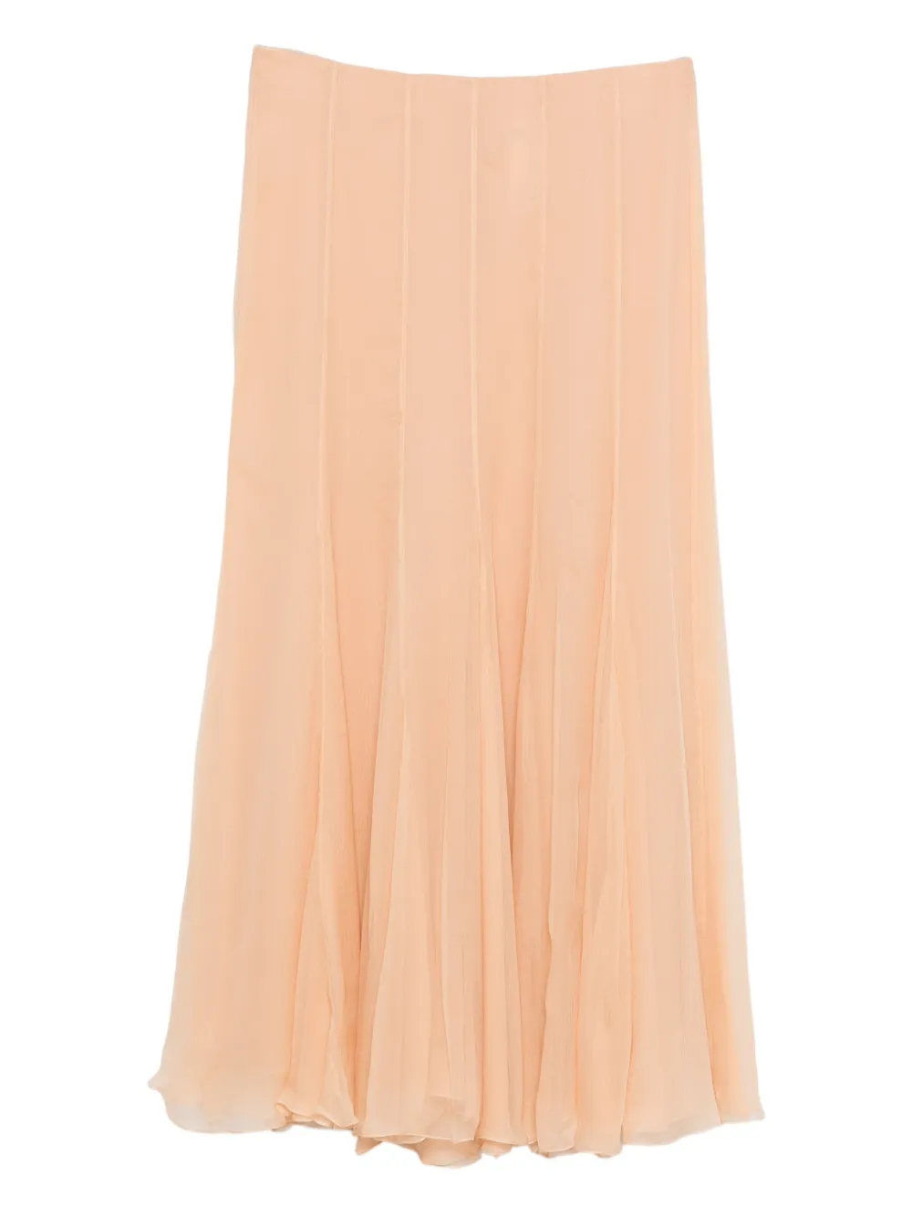 Chloé pleated silk skirt | Pink | Image 1