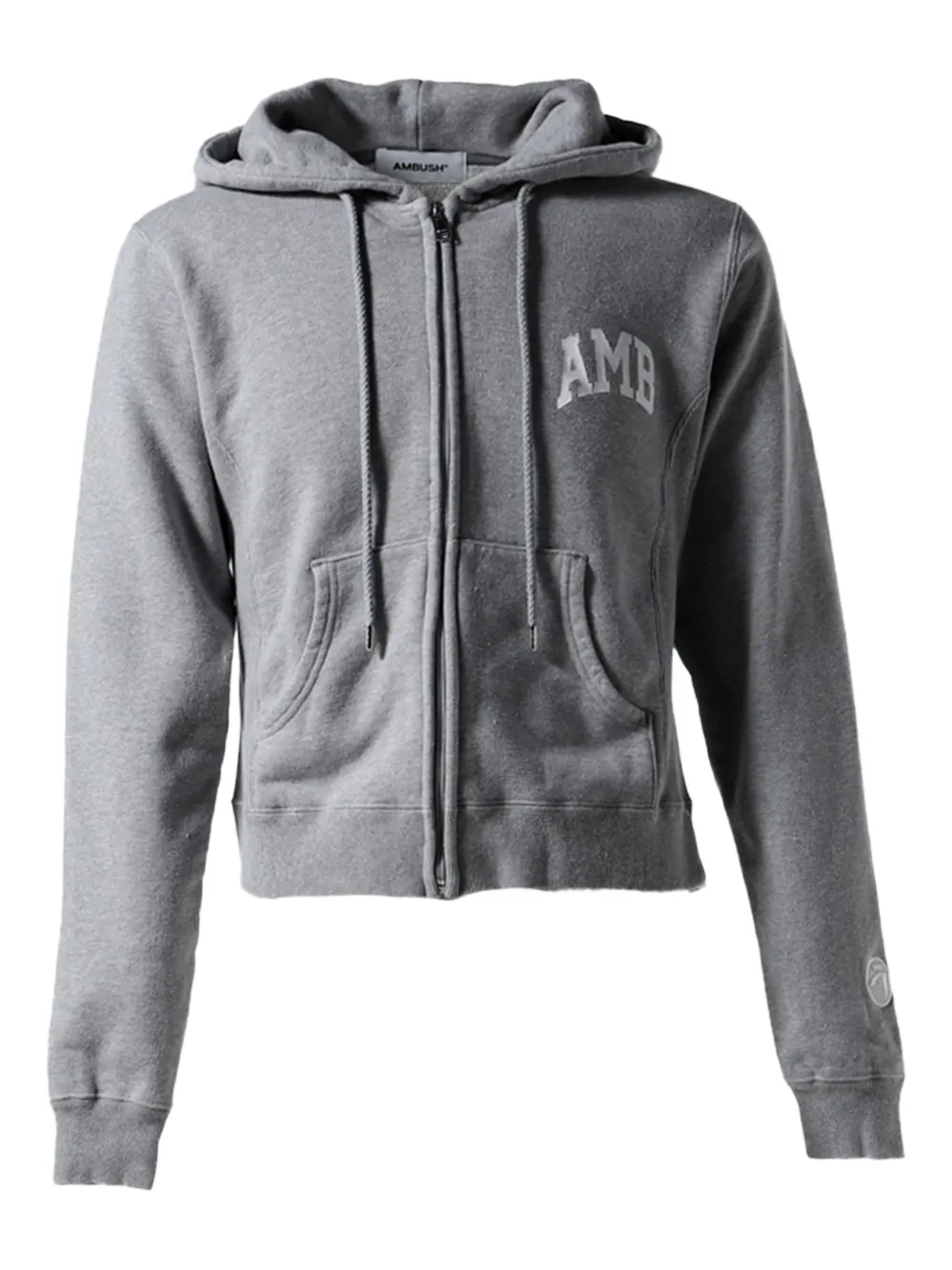 AMBUSH zip-up hoodie | Grey | Image 1