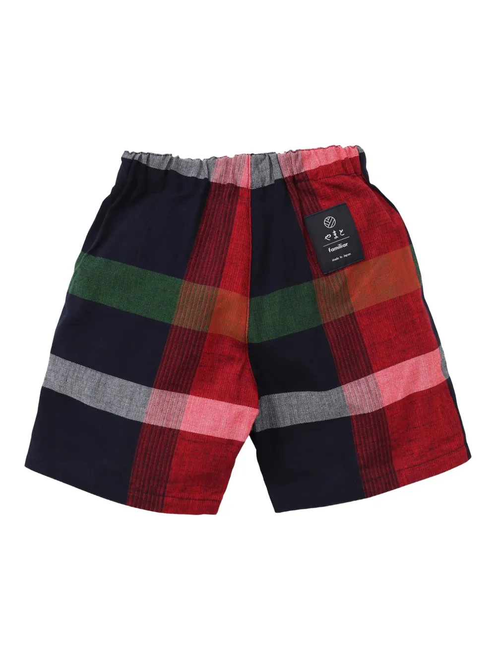 Familiar Kids' Checked Shorts In Multi